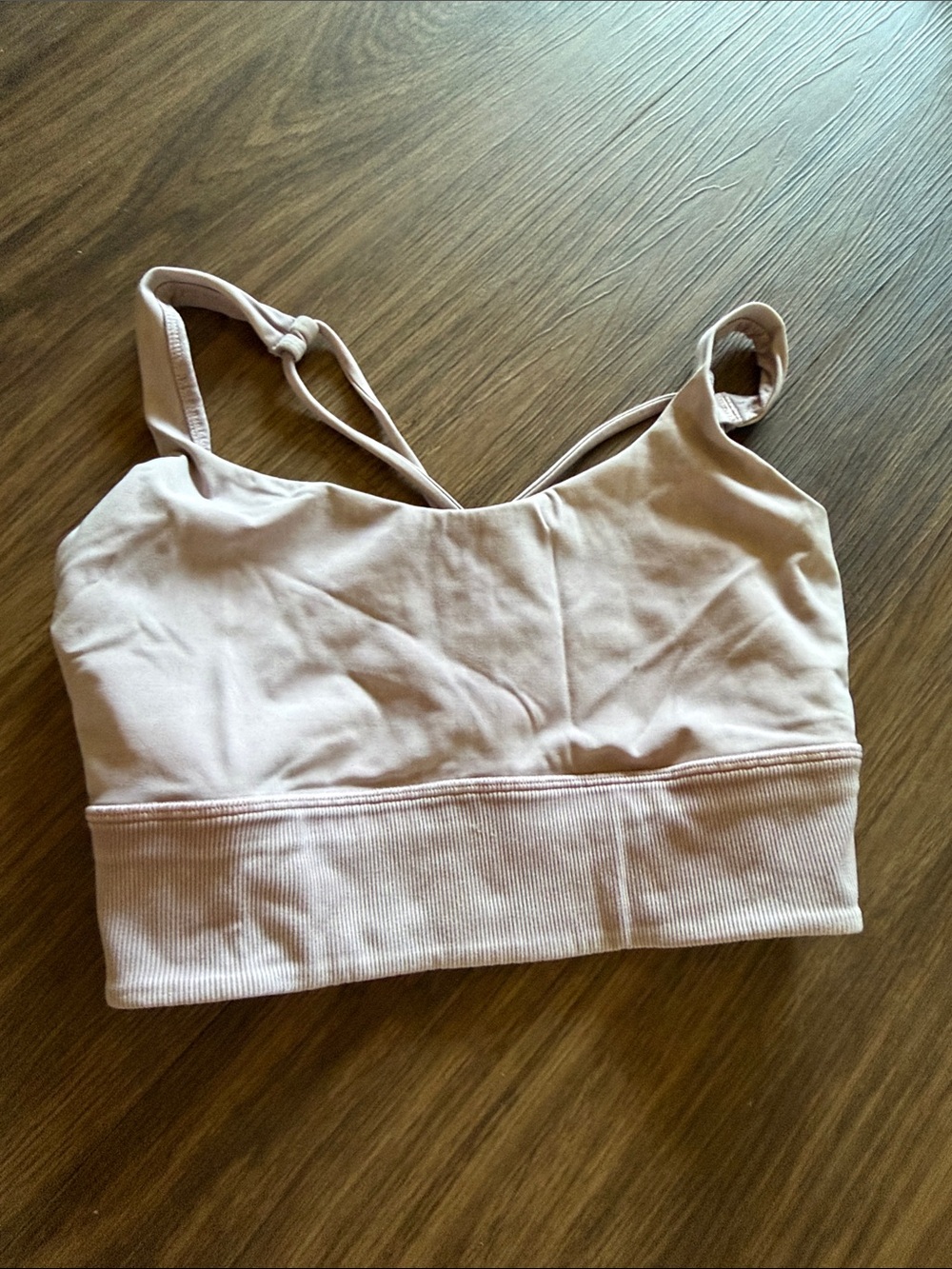 lululemon athletica Light Pink Sports Bralette
